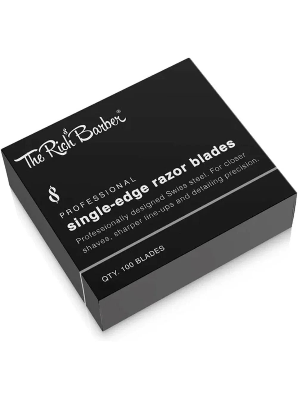 Single Edge Razor Blades for Straight Edge Shaving - 100 Pack, Smooth Precision